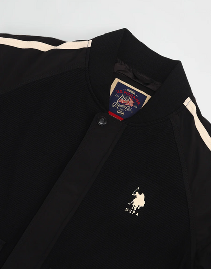 Vertical Stripes Regular Fit Jacket