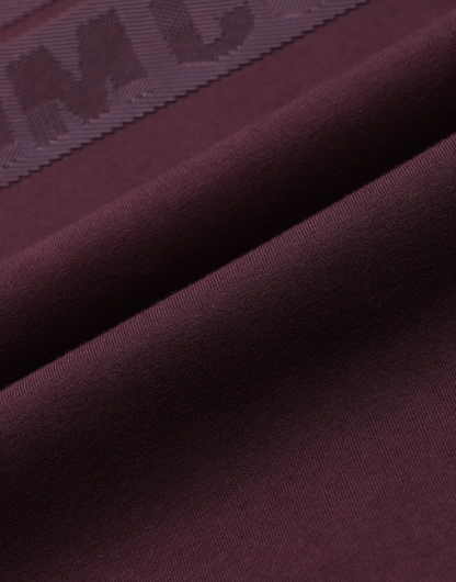 Wine Brand Printed Regular Fit Sweatshirt