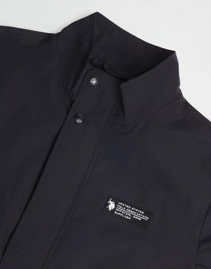 Regular Fit Solid Casual Jacket