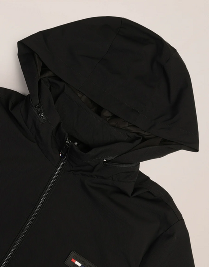 Regular Fit Solid Padded Jacket