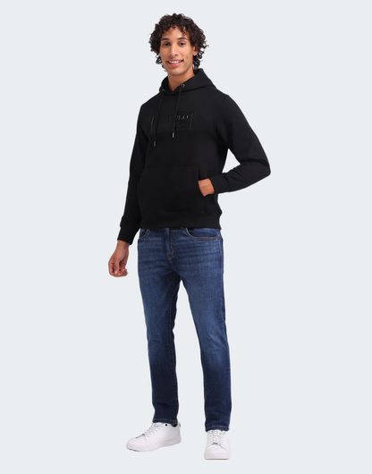 Brand Printed Hooded Sweatshirt