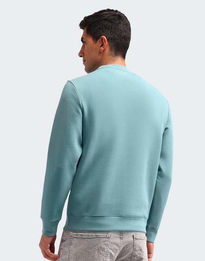 Brand Printed Regular Fit Sweatshirt