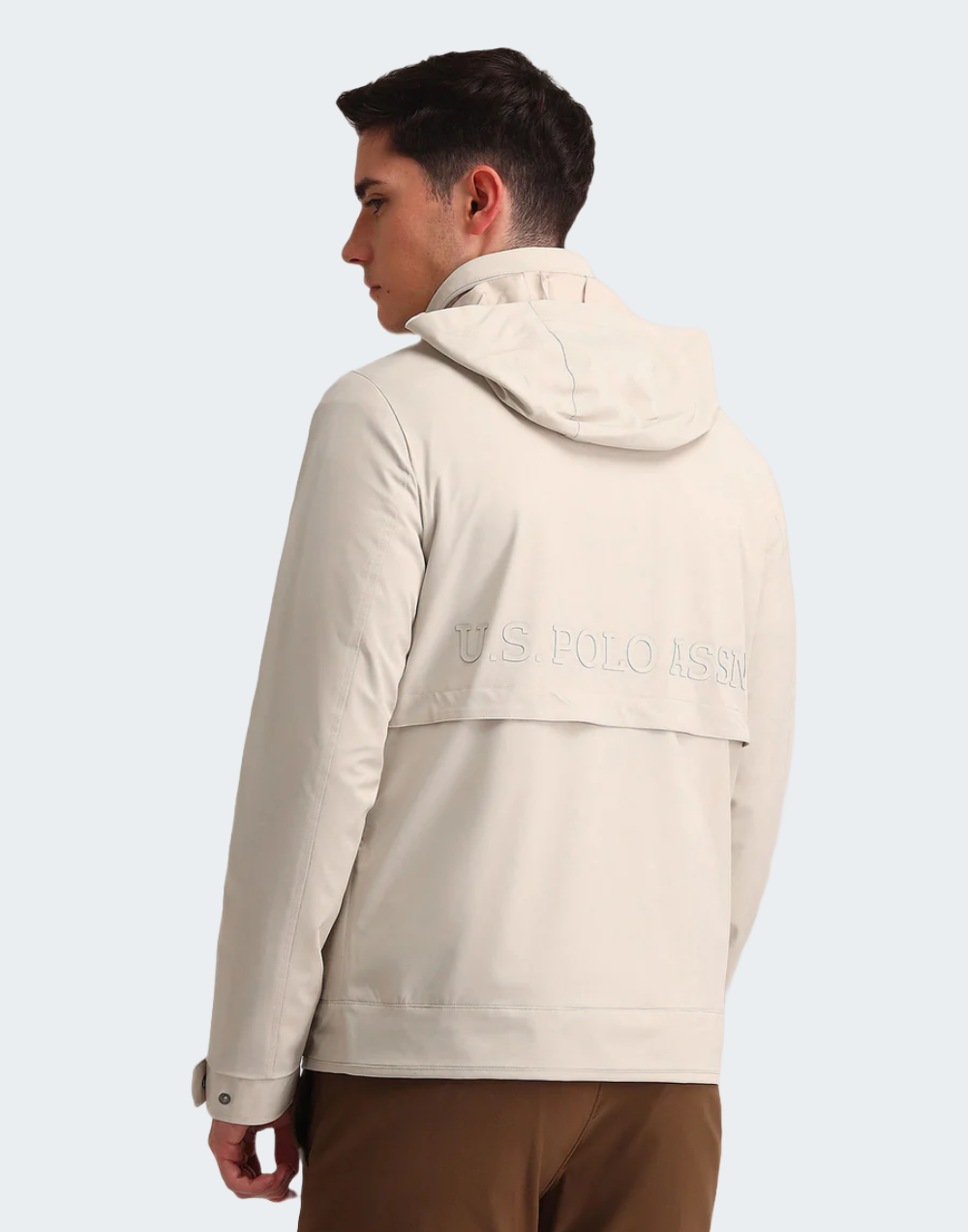 Regular Fit Solid Padded Jacket