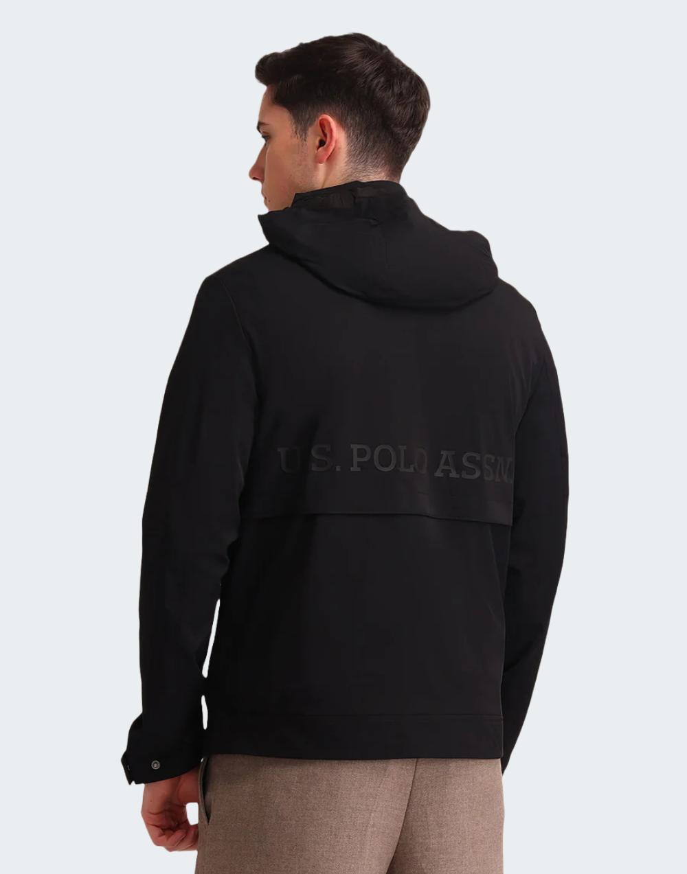 Regular Fit Solid Padded Jacket