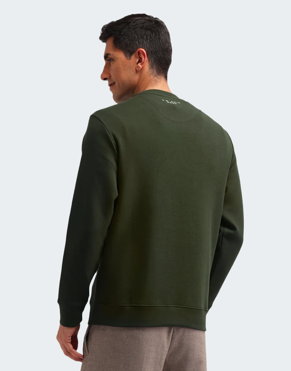 Brand Printed Regular Fit Sweatshirt
