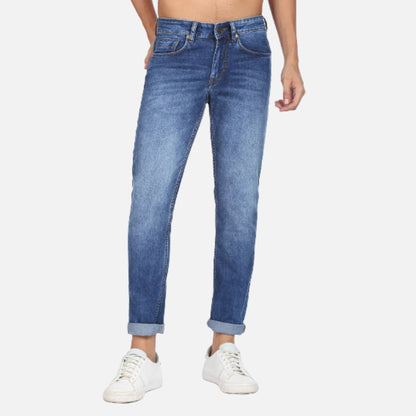 Blue Stone Wash Jackson Skinny Fit Jeans