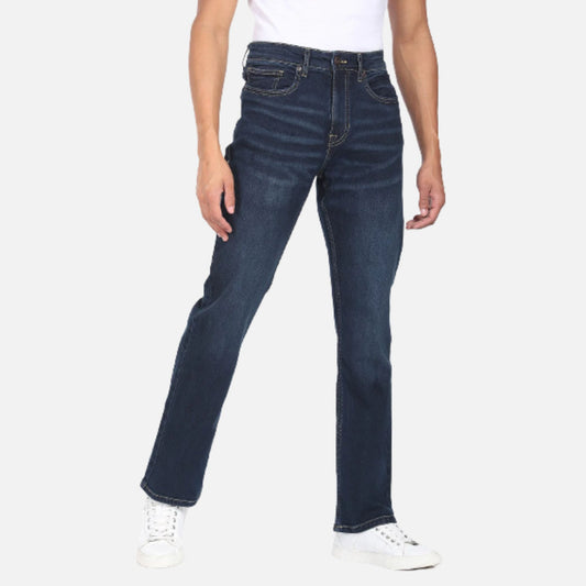 Stone Wash Bruce Bootcut Fit Jeans