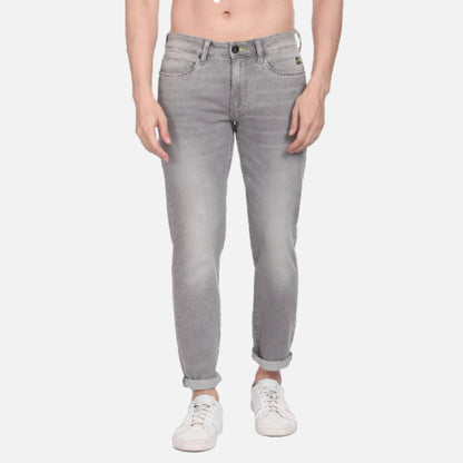 Stone Wash Michael Slim Tapered Fit F-Lite Jeans