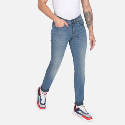 Stone Wash Jackson Super Skinny Fit F-Lite Jeans