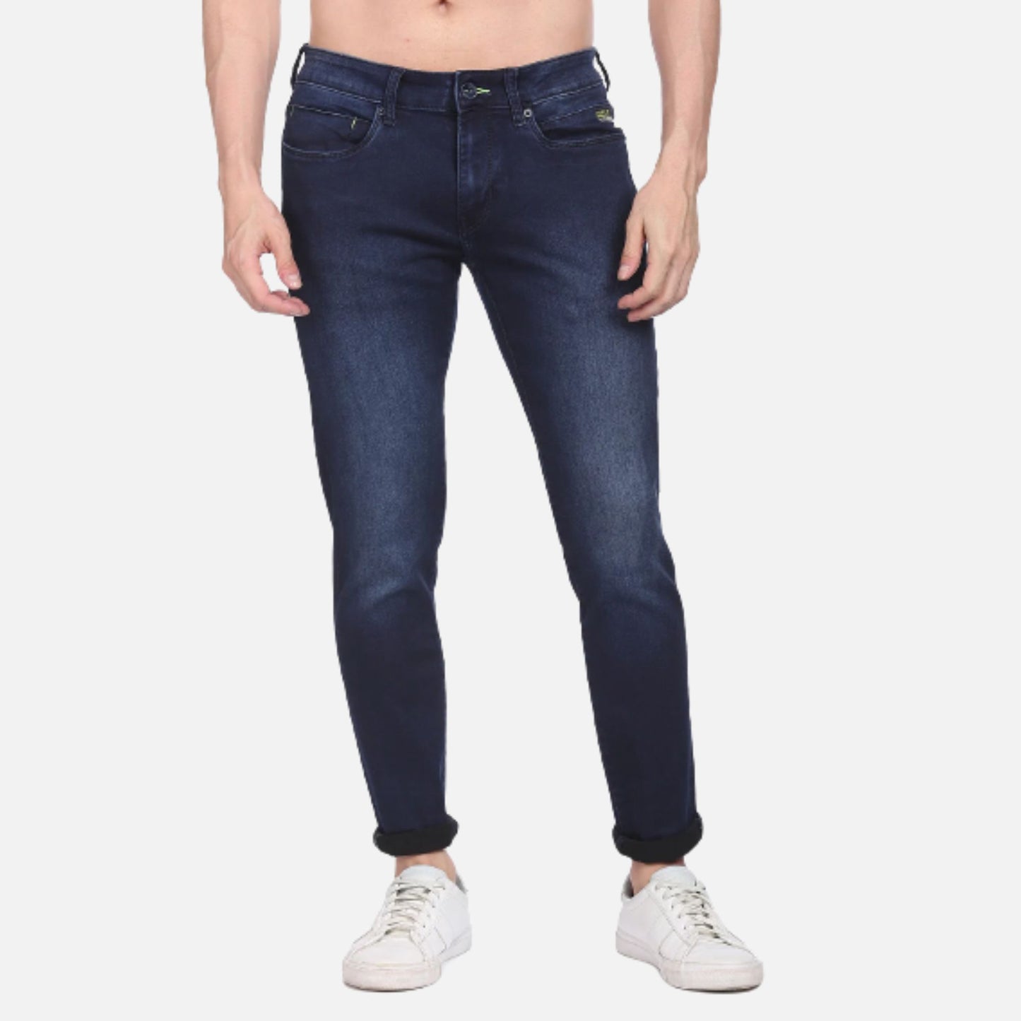 Stone Wash Jackson Super Skinny Fit F-Lite Jeans