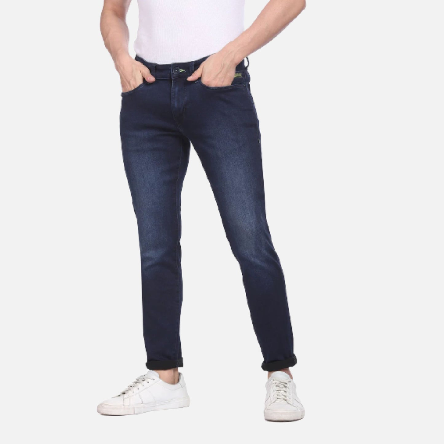 Stone Wash Jackson Super Skinny Fit F-Lite Jeans