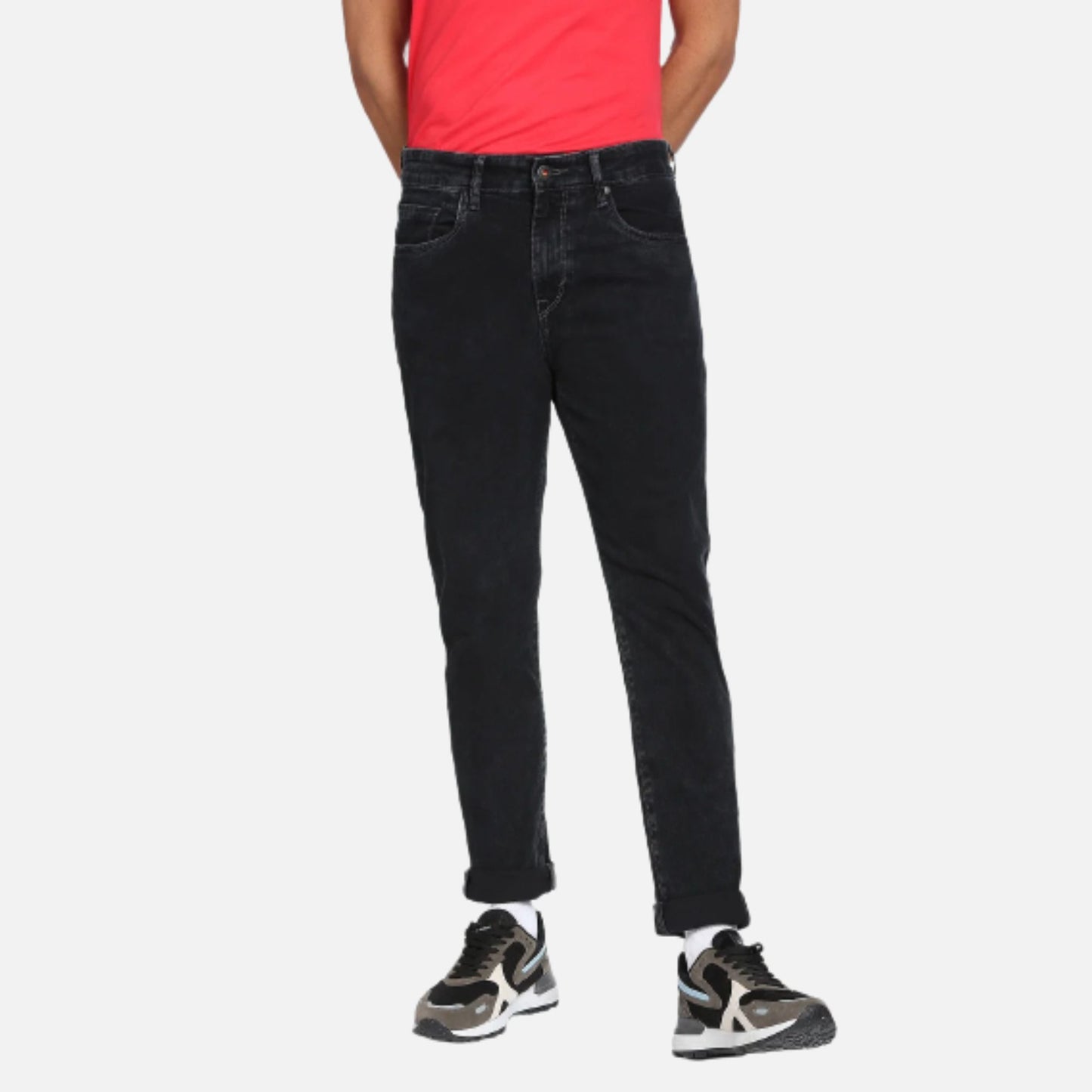 Slash Slim Tapered Fit Rinsed Authentic Signature Jeans