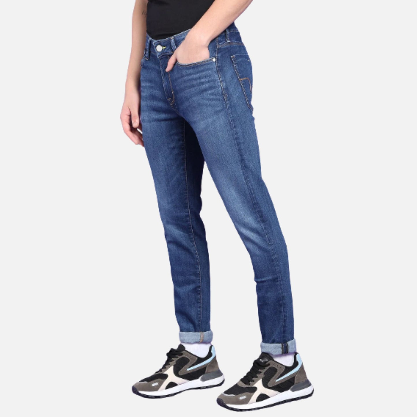 Low Rise Jackson Skinny Fit F-Lite Jeans