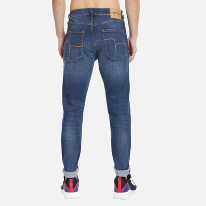 Slash Slim Tapered Mid Rise Jeans