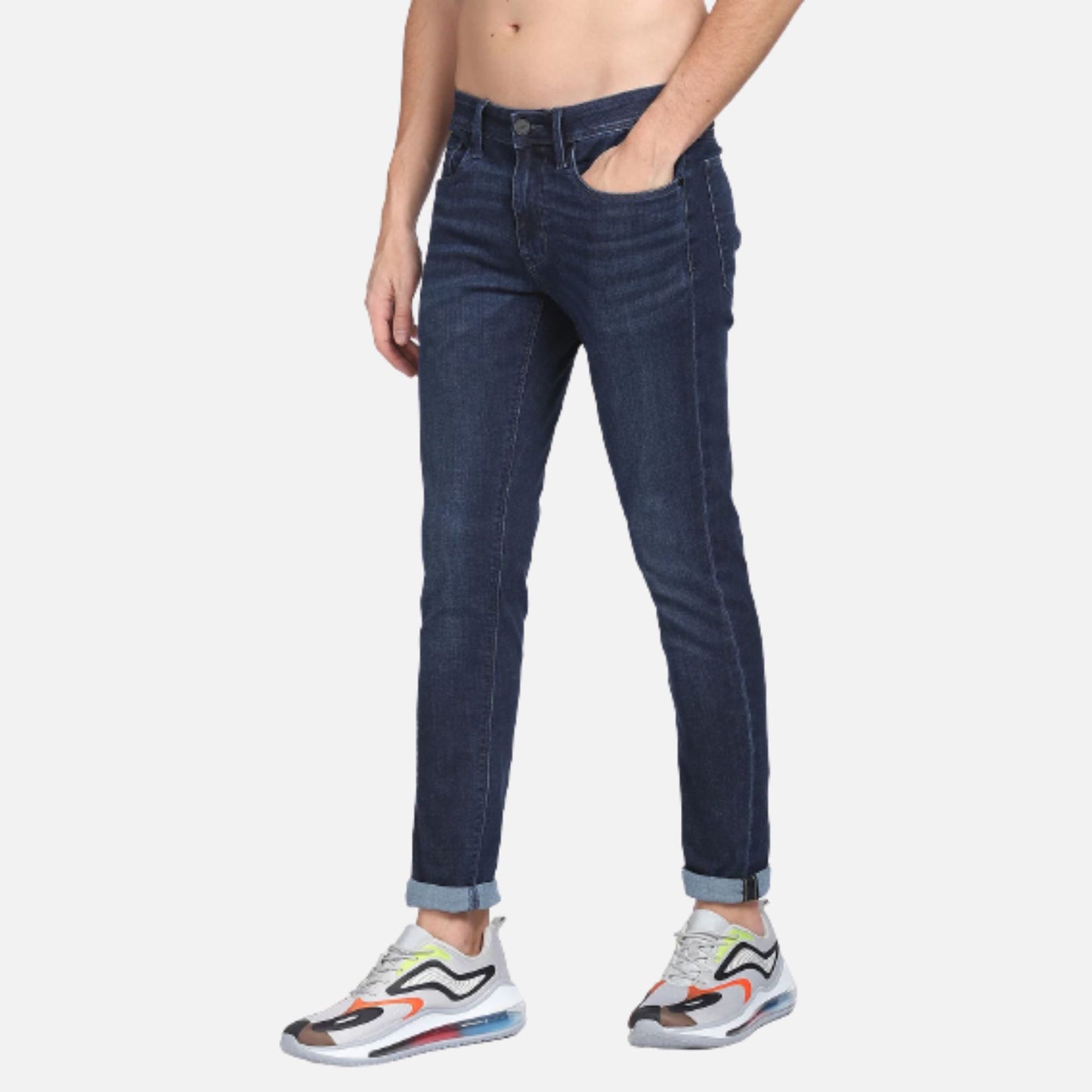 Super Skinny Fit Rinsed Luxe F-Lite Jeans