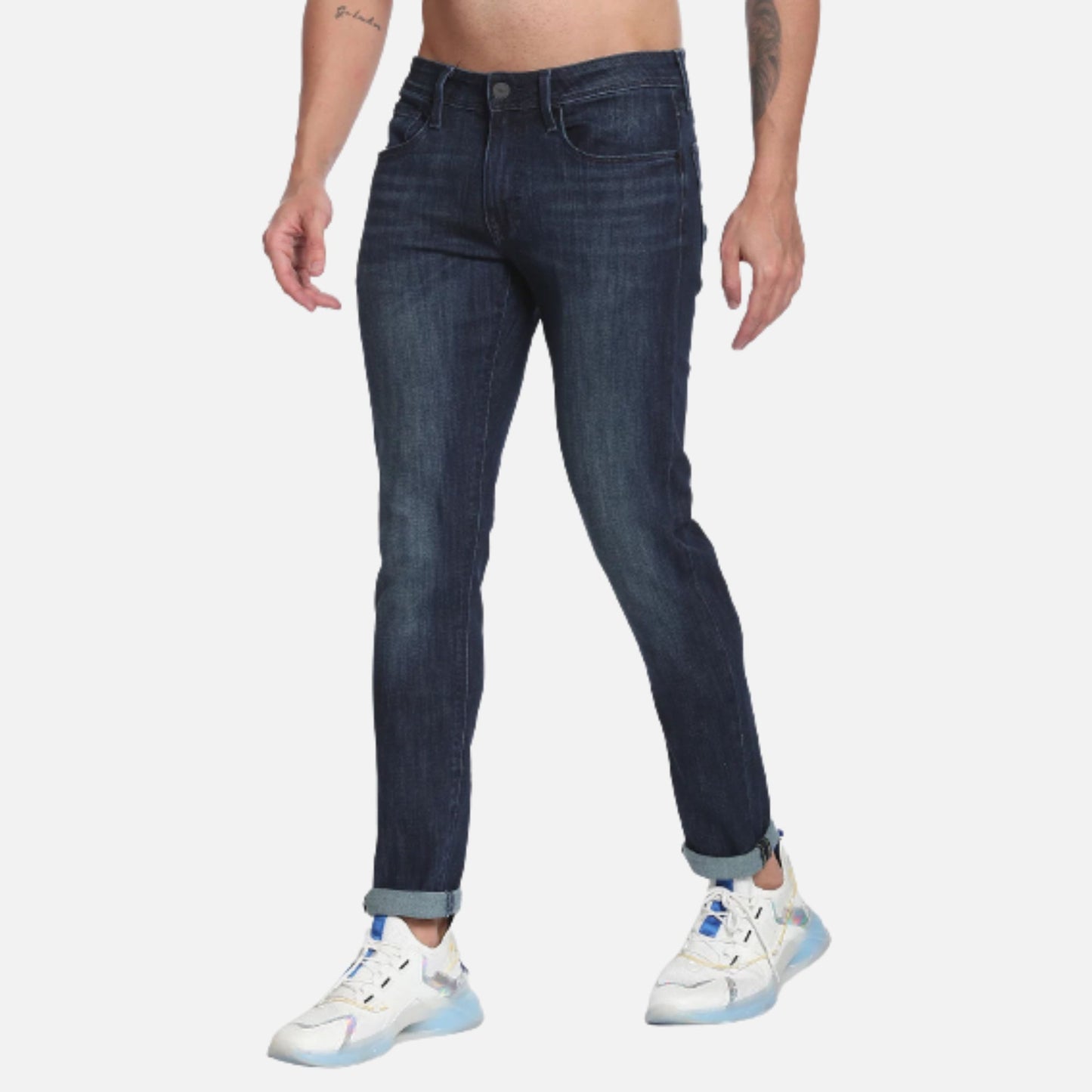 Low Rise Super Skinny Fit Luxe Jeans