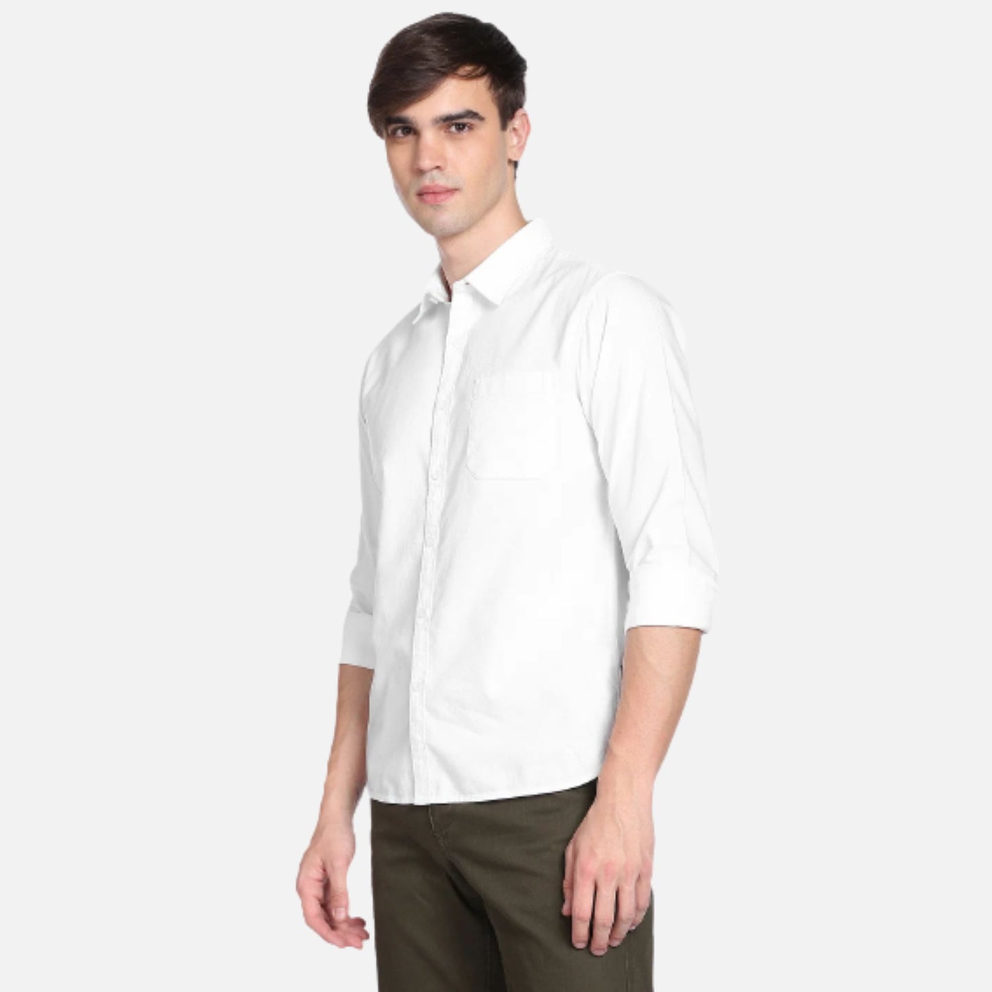 Dobby Slim Fit Casual Shirt