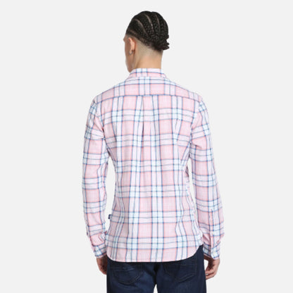 Plaid Check Twill Shirt