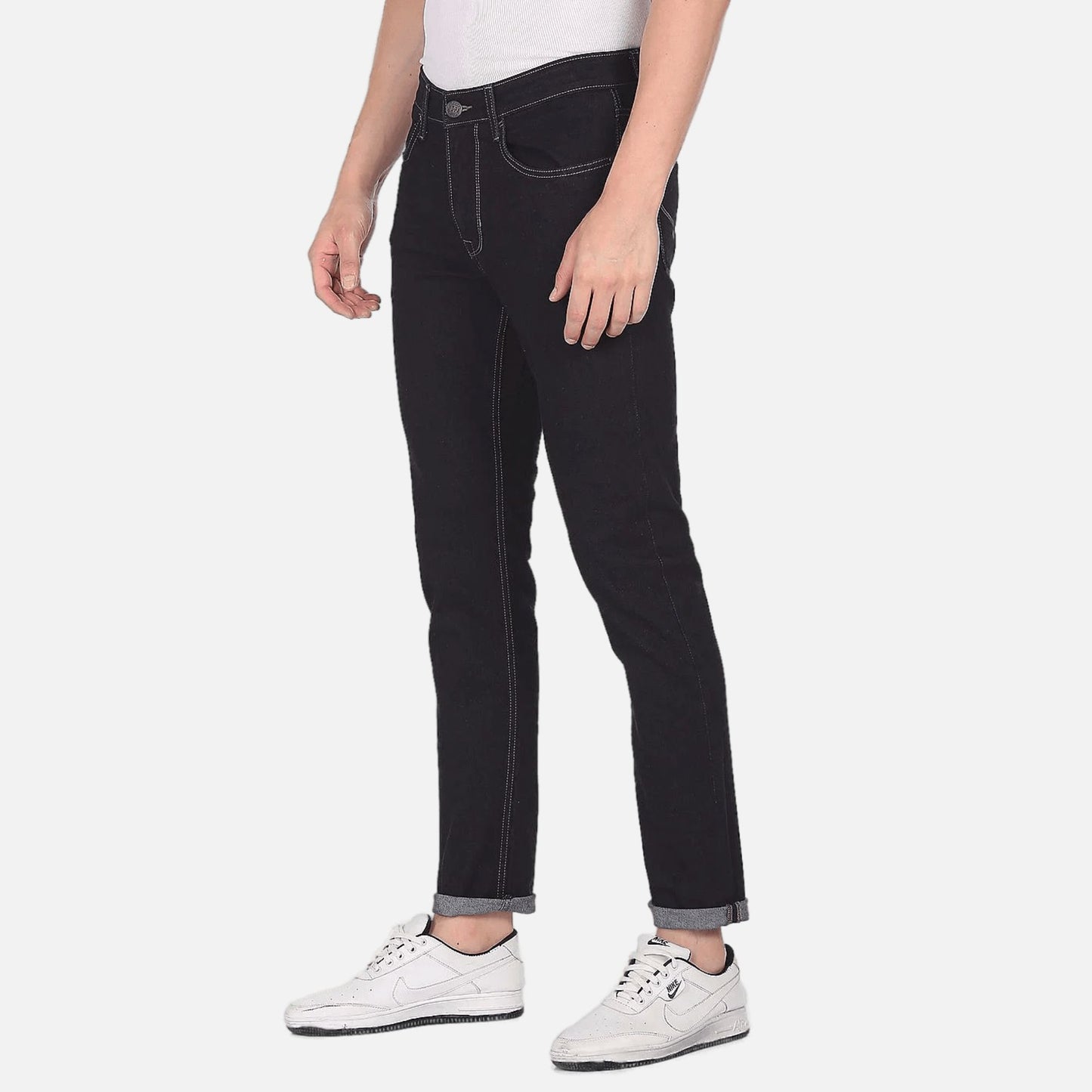 Brandon Slim Tapered Fit Clean Look Jeans