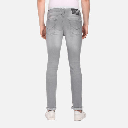 Regallo Skinny Fit Stone Wash Jeans