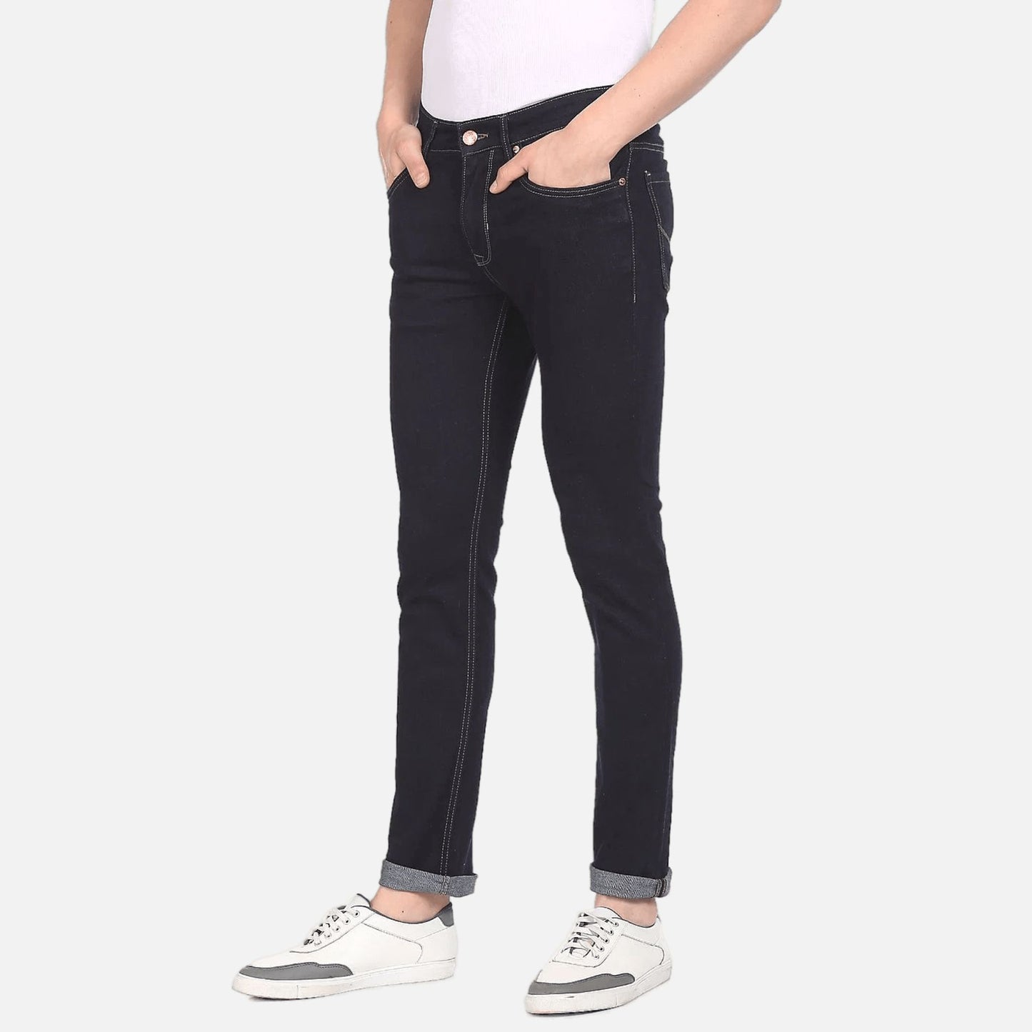 Brandon Slim Tapered Fit Dark Wash Jeans