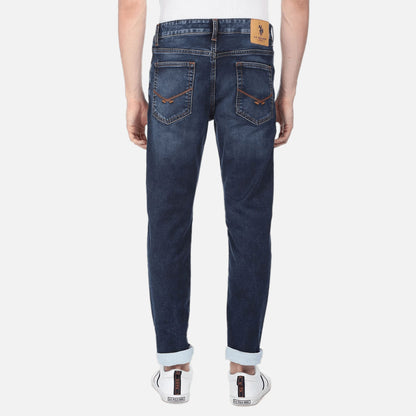 Mid Rise Brandon Slim Tapered Fit Jeans