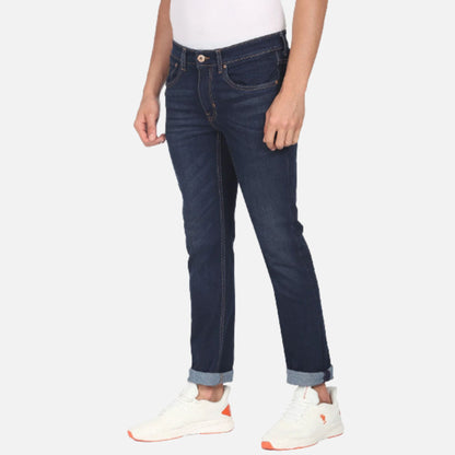 Regallo Skinny Fit Stone Wash Jeans