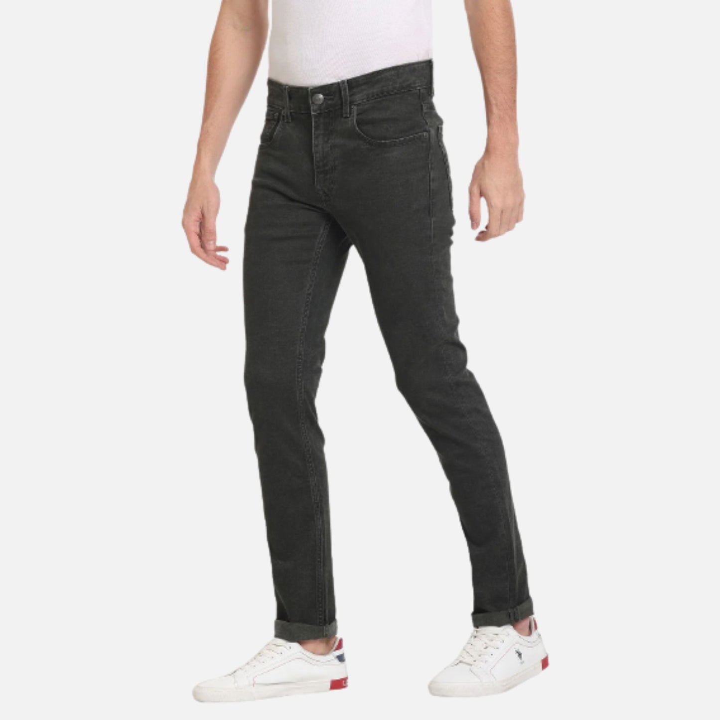 Regallo Skinny Fit Denim Weave Jeans