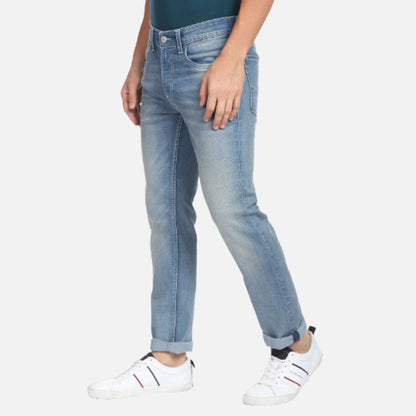 Stone Wash Skinny Fit Recycled Jeans