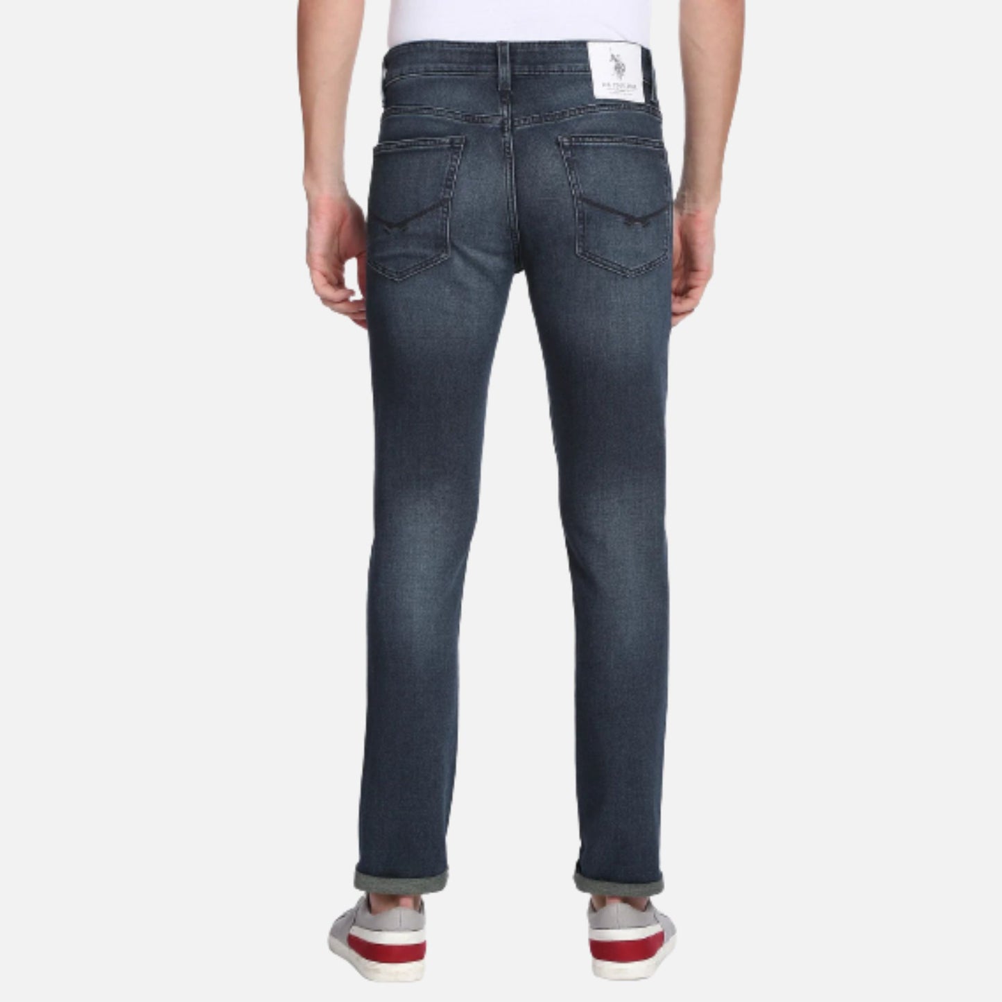 Skinny Fit Dark Wash Jeans