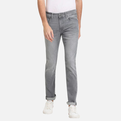 Regallo Skinny Fit Stone Wash Jeans