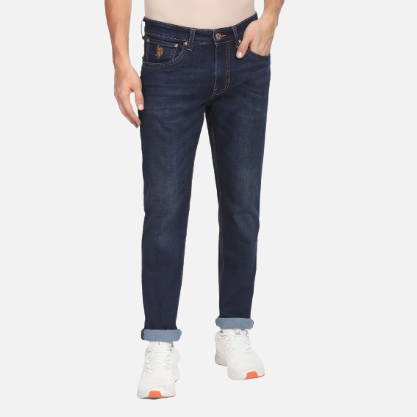 Brandon Slim Tapered Fit Mid Rise Jeans