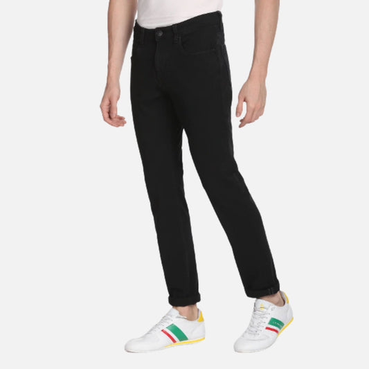 Mid Rise Brandon Slim Tapered Fit Jeans