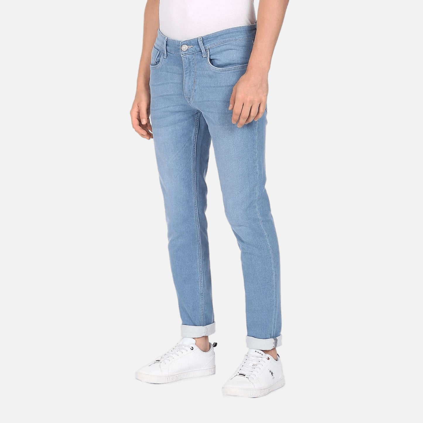 Brandon Slim Tapered Fit Rinsed Jeans