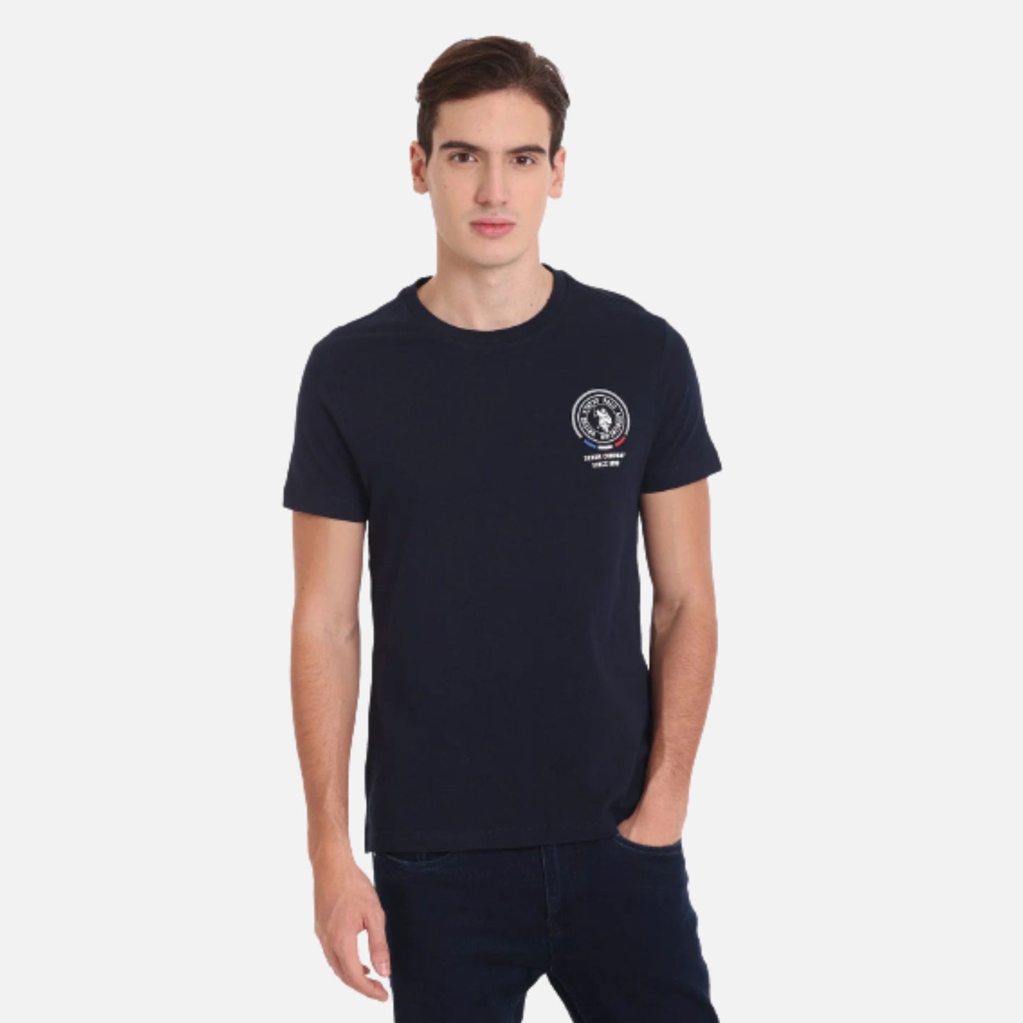 HD Logo Pique Cotton T-Shirt