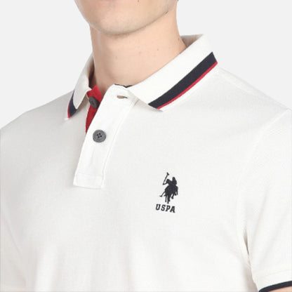 Solid Logo Polo Shirt