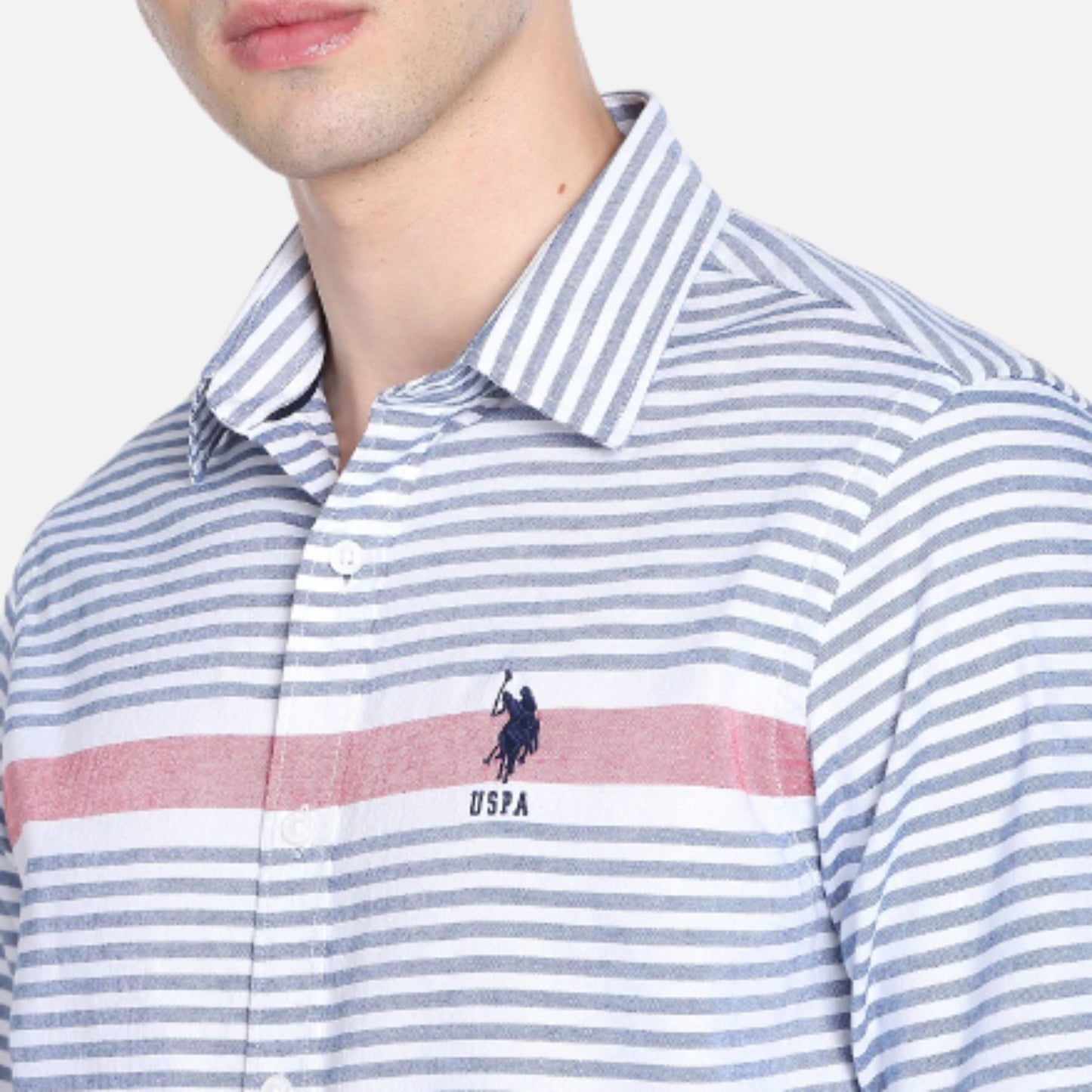 Pinpoint Oxford Striped Shirt