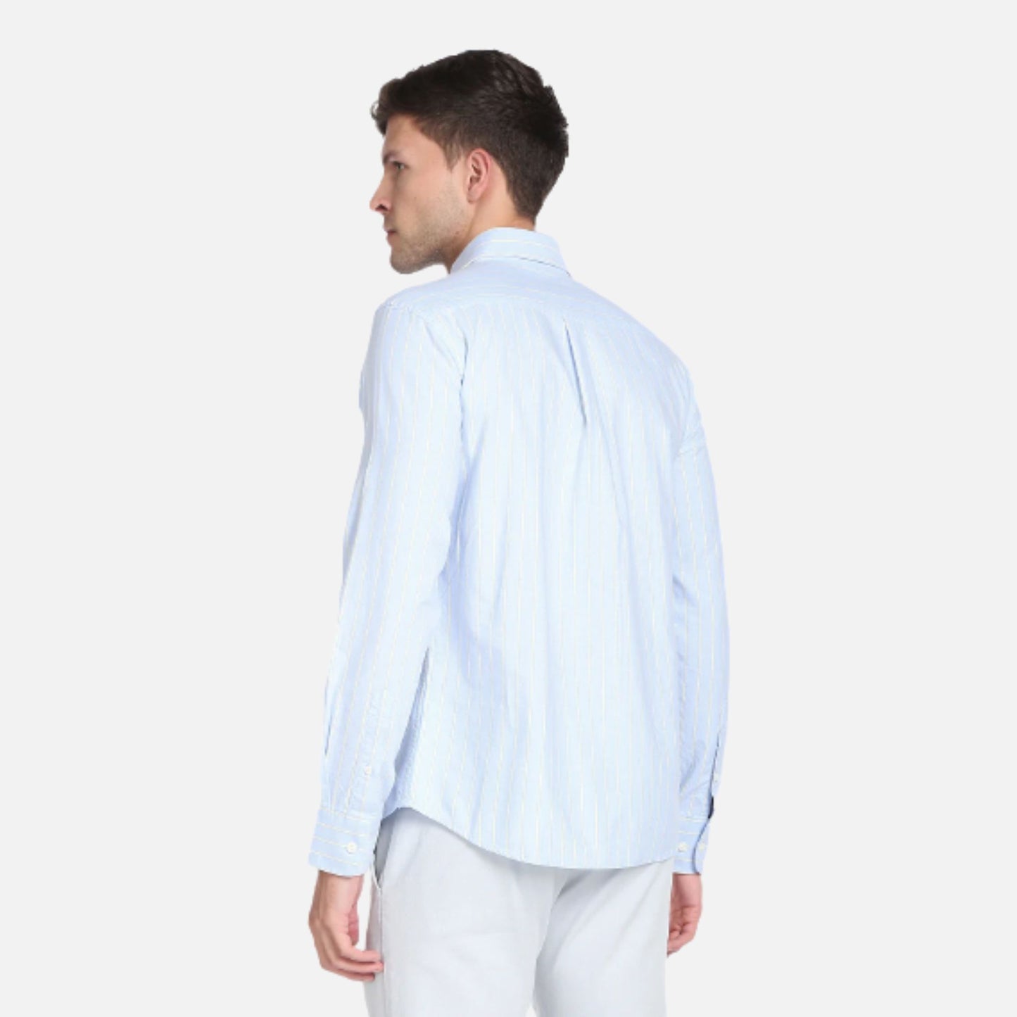 Tailored Fit Pinpoint Oxford Casual Shirt