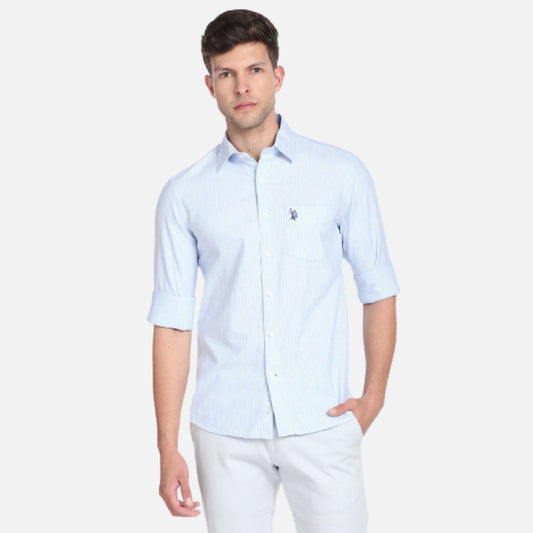 Tailored Fit Pinpoint Oxford Casual Shirt